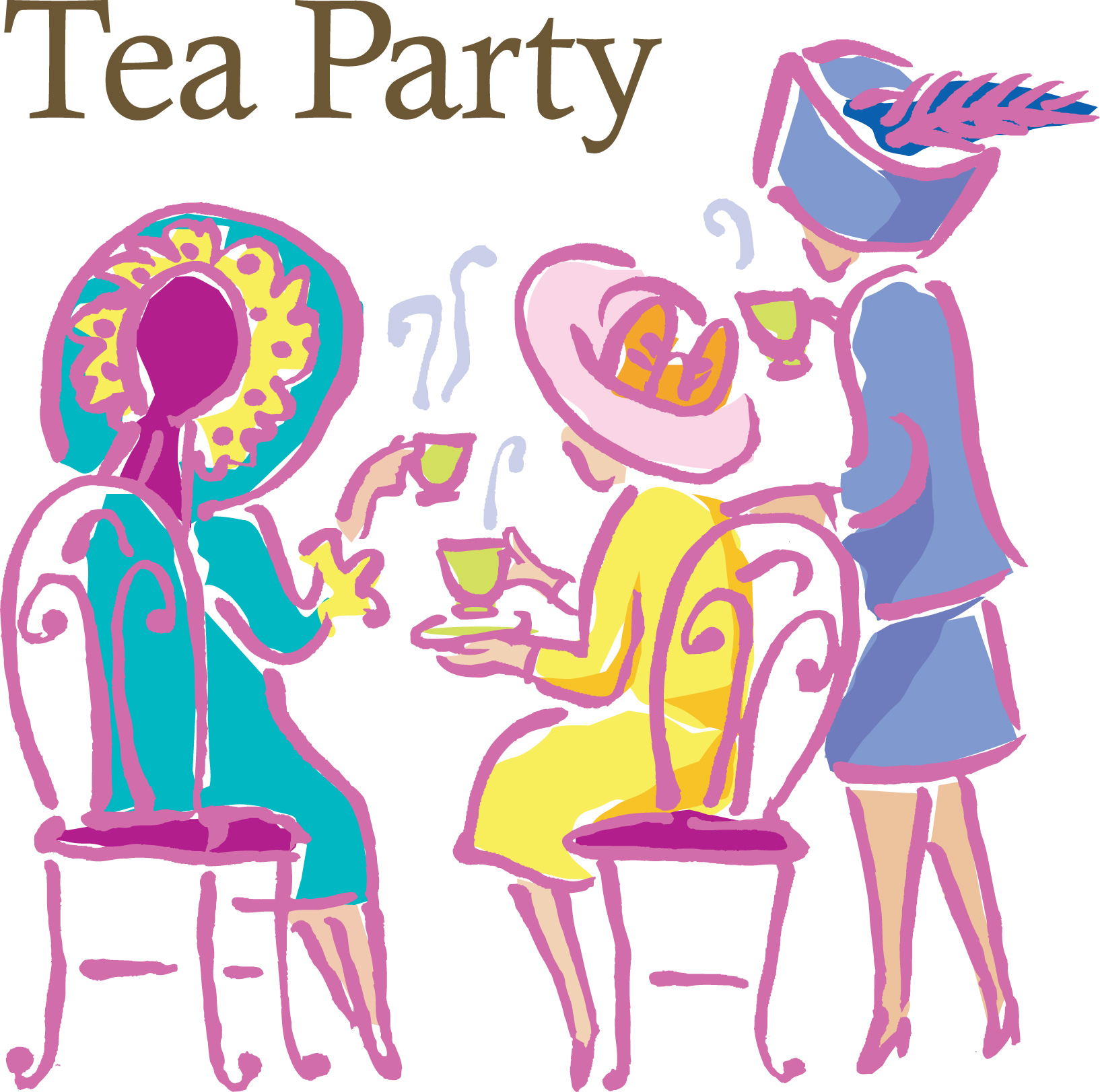 spring tea clipart - photo #41